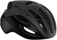 Casco da strada MET Rivale MIPS grande nero opaco lucido
