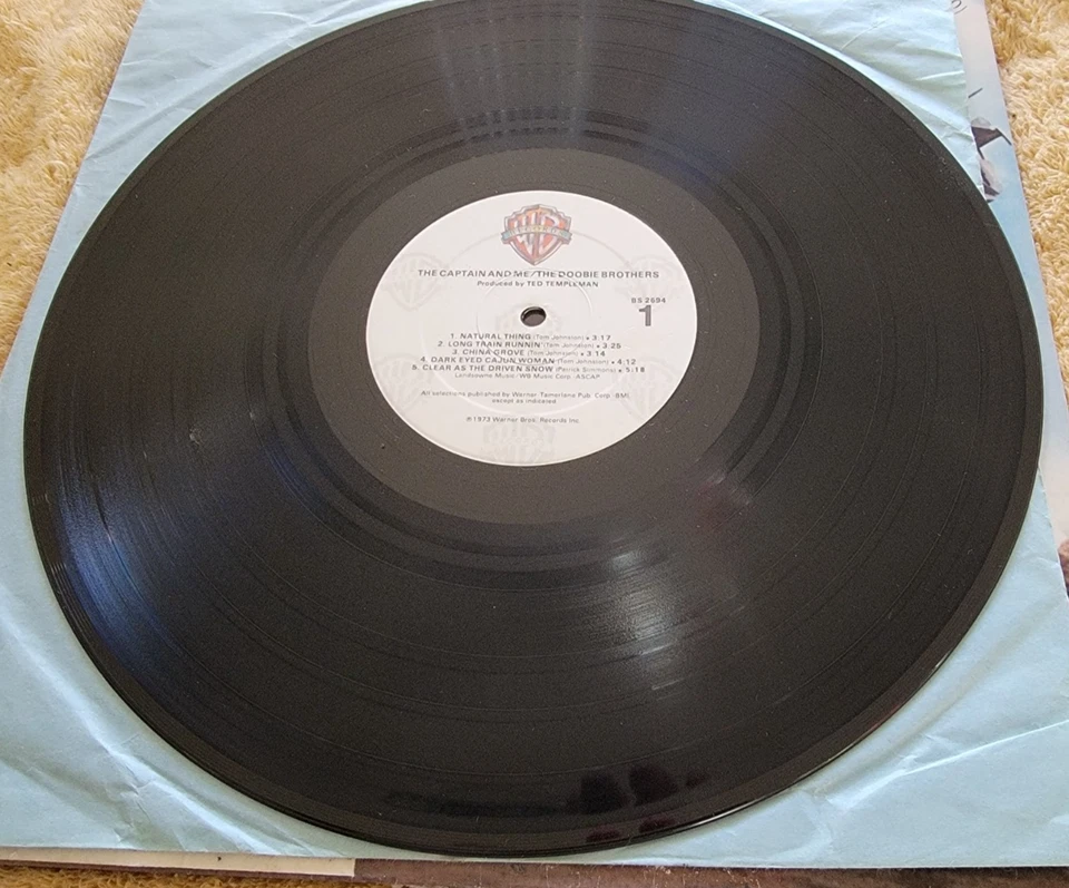 Doobie Brothers - The Captain & Me 1973 Warner Bros Gatefold / Inner / Nice! EX — 第 4/4 张图片