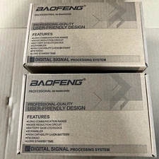 2 Pack BAOFENG Professional FM Business Transceiver UV-5R
