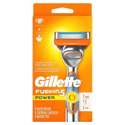 Fusion5 Power Razor for Men, 1 Power Razor Handle + 1 Blade Refill