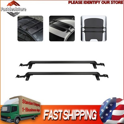 Universal Car Top Roof Rack Cross Bar Luggage Carrier Aluminum W Lock 4 5 Door