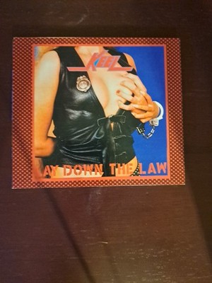 Keel Lay Down the Law Glam Rock LP Shrapnel Records