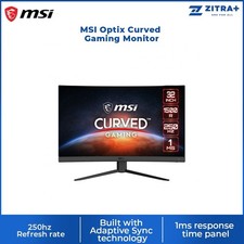 MSI G27C4X Curved Gaming Monitor 1ms, FHD, 250Hz, HDR, 1500R
