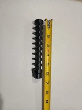  Aluminum Brake Muzzle 1/2-28 Thread .270 Thru Hole.  Decorative Piece 