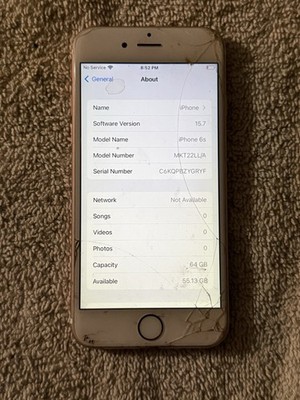 Apple iPhone 6s - 64 GB - Rose Gold (Unlocked) for sale online | eBay