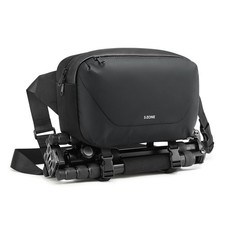 S-ZONE Sling Bag Waterproof Crossbody Case with Tripod Holder Shoulder Bag DS...