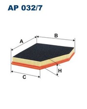 FILTRON Luftfilter AP 032/7 Filtereinsatz f�r E61 ALPINA E63 BMW E64 E60 5er 6er