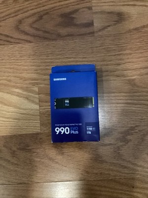 Samsung 990 EVO Plus 1TB M.2 NVMe Internal SSD - Black (MZ-V9S1T0B/AM)  NEW?