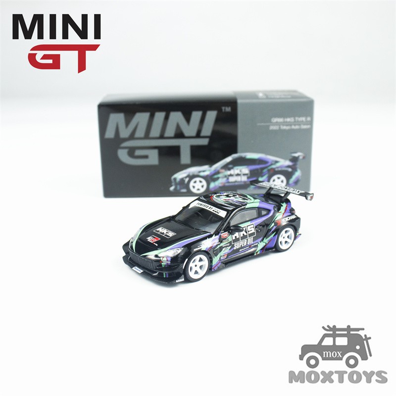 MINI GT 1:64 GR86 HKS TYPE R 2022 Tokyo Auto Salon Car