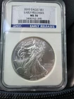 2010 Silver Eagle NGC Early Releases MS70