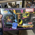 Funko POP! Eddie Brock Venom Blacklight POP & Tee - XL