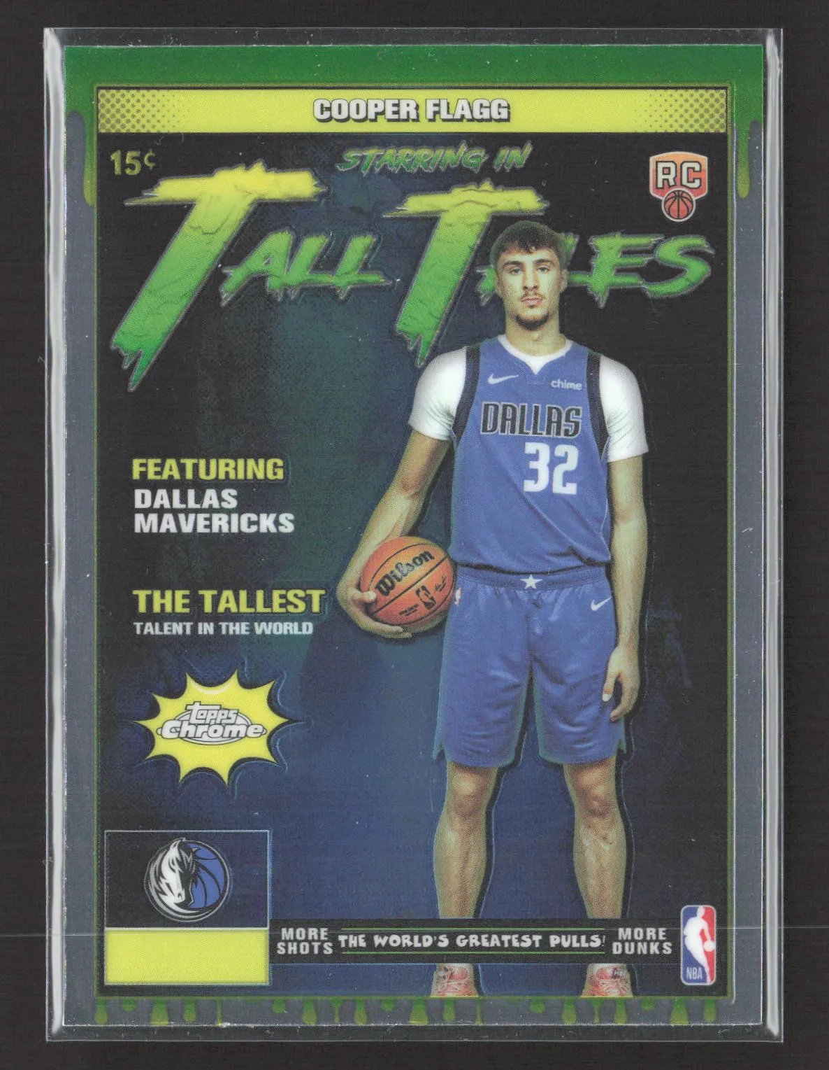 2025 Topps Chrome Tall Tales Cooper Flagg #TT-16 RC
