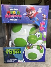 Hatchin' Yoshi 6" Egg The Super Mario Galaxy Movie, Interactive Yoshi In Hand