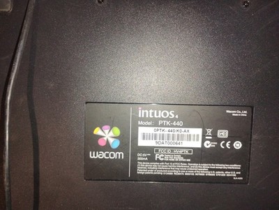 Used Wacom Intuos 4 PTK-640 Medium Drawing Tablet - Tablet Only, No Pen 