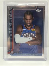 2025-26 Topps Chrome Shai Gilgeous-Alexander Image Variation SSP #141 Thunder