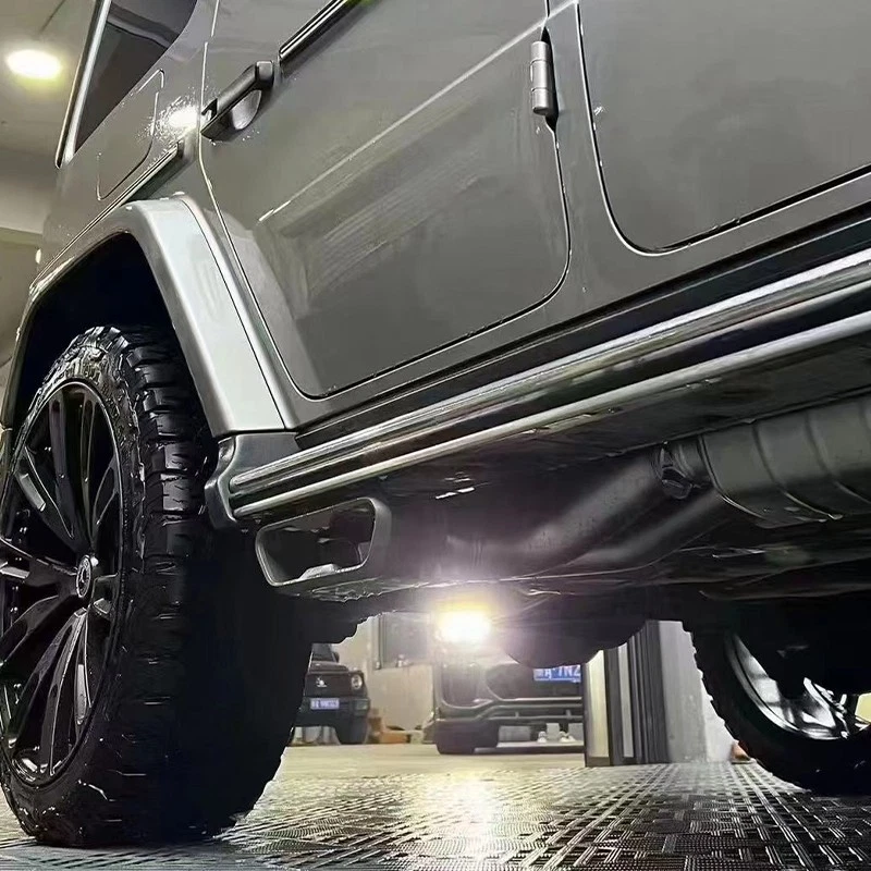 Sistema de escape de aleación de titanio para Mercedes Benz Clase G W463 W464 G63 G550 99-25 Foto 3 de 4