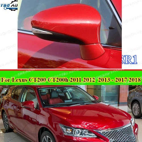 Mica Red Passenger Side Mirror Cover for Lexus CT200 CT200h 2011 2012 -2017 2018