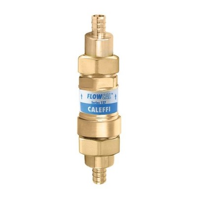 Caleffi 127352AF 1G3 3/4''x 3/4'' PEX FlowCal  Balance Valve/Low Lead/1.3 GPM/NOS