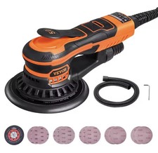 Vevor Orbital Sander 6 Palm Sander 10000prm 10 Pcs Of Sandpapers 6 Speeds Vevor Orbital Sander 6 Palm Sander 10000prm 10 Pcs Of Sandpapers 6 Speeds