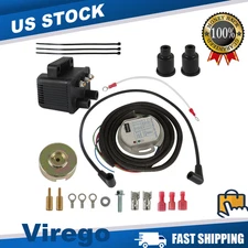 Single Fire Programmable Ignition Coil Kit For Evo Big Twin XL 1970-2003 53-660