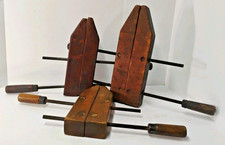 Lot of 3 Vintage JORGENSEN Wood Handscrew Woo...
