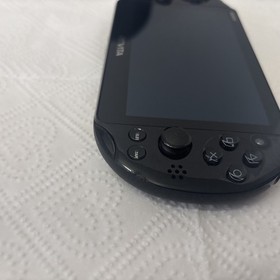 Sony PlayStation Vita Slim PS VITA PCH-2001 Black Tested W/ Games READ BELOW