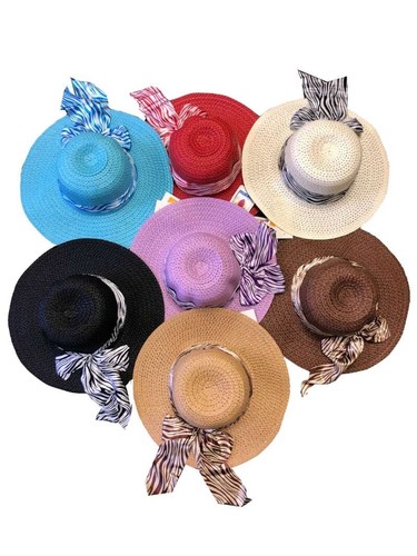 BULK SALE WOMEN STRAW WEAVE SUN HAT 
