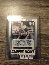 Paddy Fisher Silver College Ticket Auto 37/99!