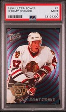 1994 Fleer Ultra Ultra Power #8 Jeremy Roenick PSA 9 Mint Insert Low Pop Tough
