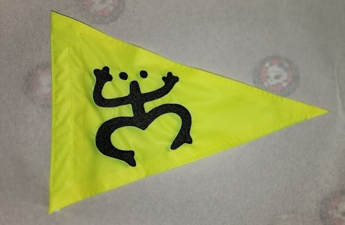 Custom Coqui Frog Safety FLAG Jeep UTV ATV Airboat. Made to fit all poles - Picture 5 of 6