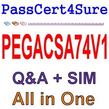 Pegasystems Certified System Architect CSA 74V1 PEGACSA74V1 Exam Q A SIM