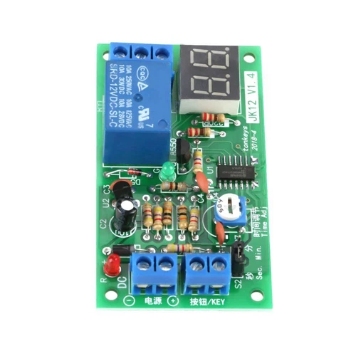 Einstellbar Relais Verzögerung Aus-Schalter Zeitrelais Modul Timer Control 12V - Bild 11 von 12