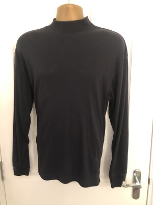 CLASSIC DONNAY GOLF WINDCHEATER SWEATSHIRT IN BLACK EXTRA LARGE UK