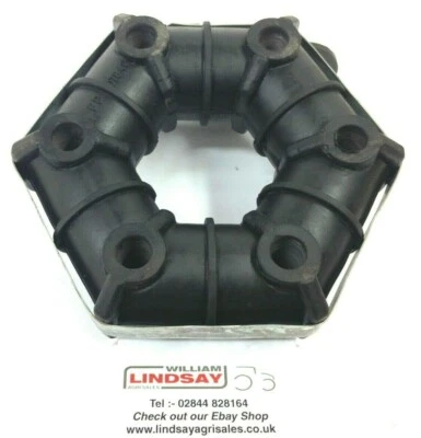 Grass Topper Rubber Doughnut Drive Coupling For Abbey Conor Fleming Major LSM