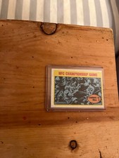 1972 Topps: 1971 NFC Championship Card: Cowboys over 49ers.