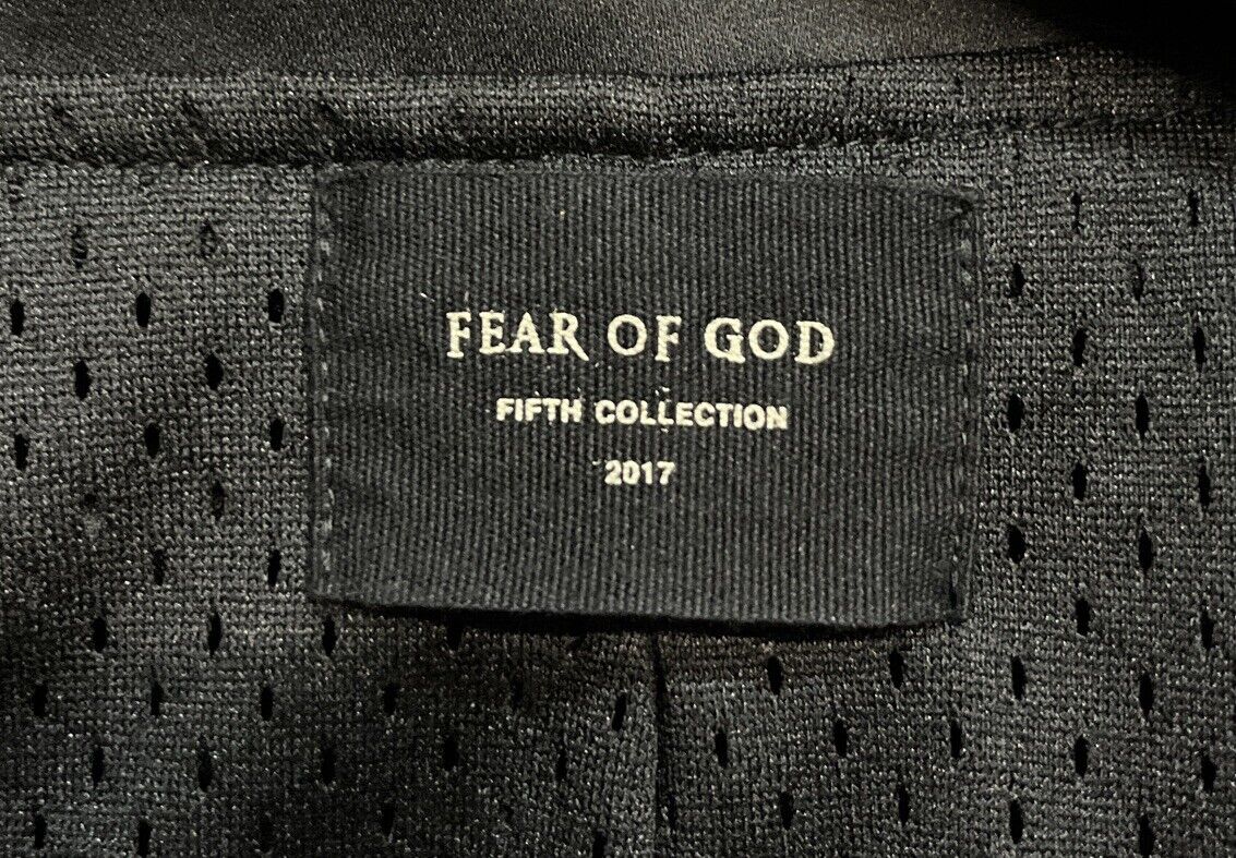 Fear Of God Fifth Collection Satin Manuel Baseball Jacket Fear Of God Fifth Collection Satin Manuel Baseball Jacket
