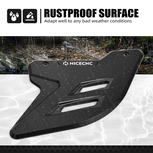 NICECNC Rear Brake Disc Cover Protection For Suzuki DR-Z400SM DRZ400SM 2005-2024 - Picture 5 of 11