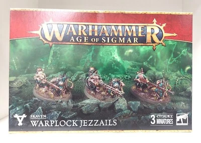 GAMES WORKSHOP Warhammer Age of Sigmar Skaven WARPLOCK JEZZAILS single models
