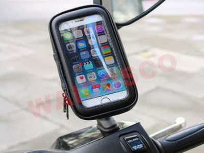 Motorrad Bike Fahrrad Roller Handy Notizhalter alle Mobilgeräte Set
