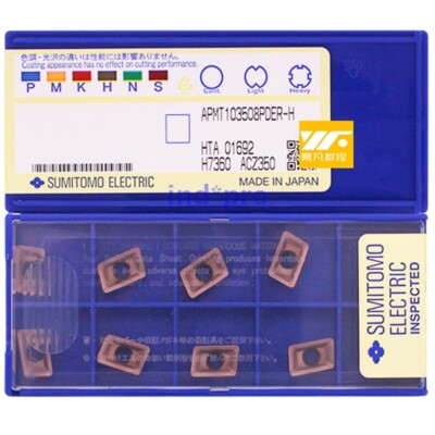 APMT103508PDER-H CNC Blade ACZ350 10 PCS/Box Brand New