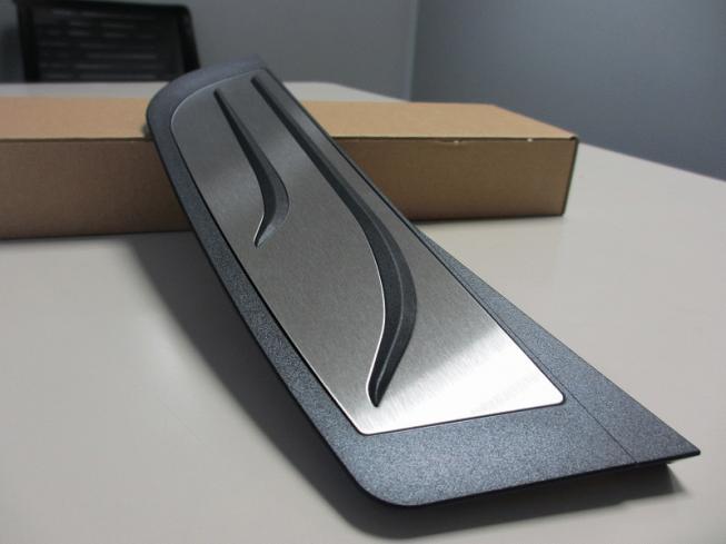 BMW Genuine M Performance Stainless Steel Footrest Plate Pad Cover  