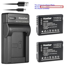Kastar Battery Slim Charger for Panasonic DMW-BCG10 Panasonic Lumix DMC-ZS7