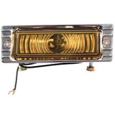 19471953 Chevy Pickup Truck Parking Light Assembly Amber Lens 6 V Dynacorn