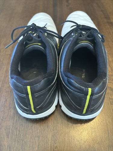 Men's Nike Golf Air Rival III 3 White Black Green Golf Shoes 628533-100 Size 9.5 - Picture 4 of 7