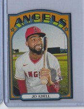 2021 Topps Heritage 1972 Die Cut Jo Adell 72DC-10