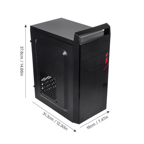 Mini Case Desktop Pc Small Office Cafe Computer Container - Afbeelding 7 van 12