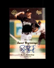 Burke Badenhop 2008 Sweet Spot 483/699 Signed Autograph Marlins