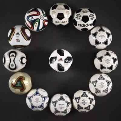 adidas Historical Match Ball 1970-2002 サッカー ワールドカップ