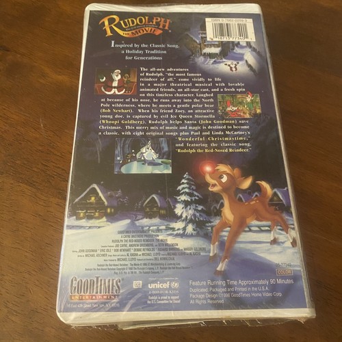 Rudolph the Red-Nosed Reindeer: The Movie (VHS, 1998, Clam Shell) - Picture 2 of 4