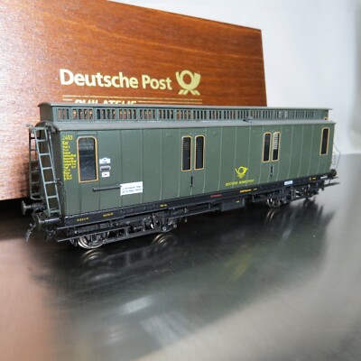 Dingler Kleinserie Bahnpostwagen 2453 H0 seltenes Messing Sammlerstück LOT.K121